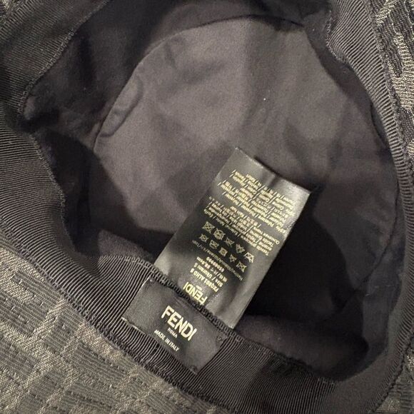 Fendi FF jacquard fabric bucket hat unisex main image 7